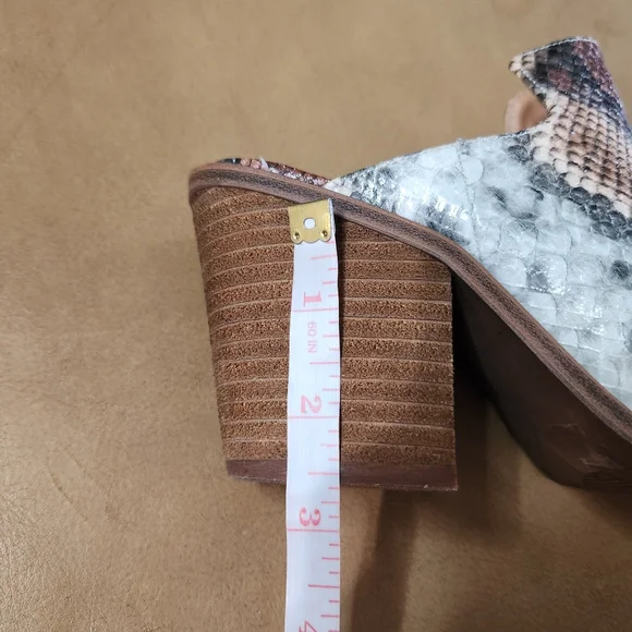 Chinese Laundry Snake Skin Mule Slip On Shoes - Picture 8 of 8